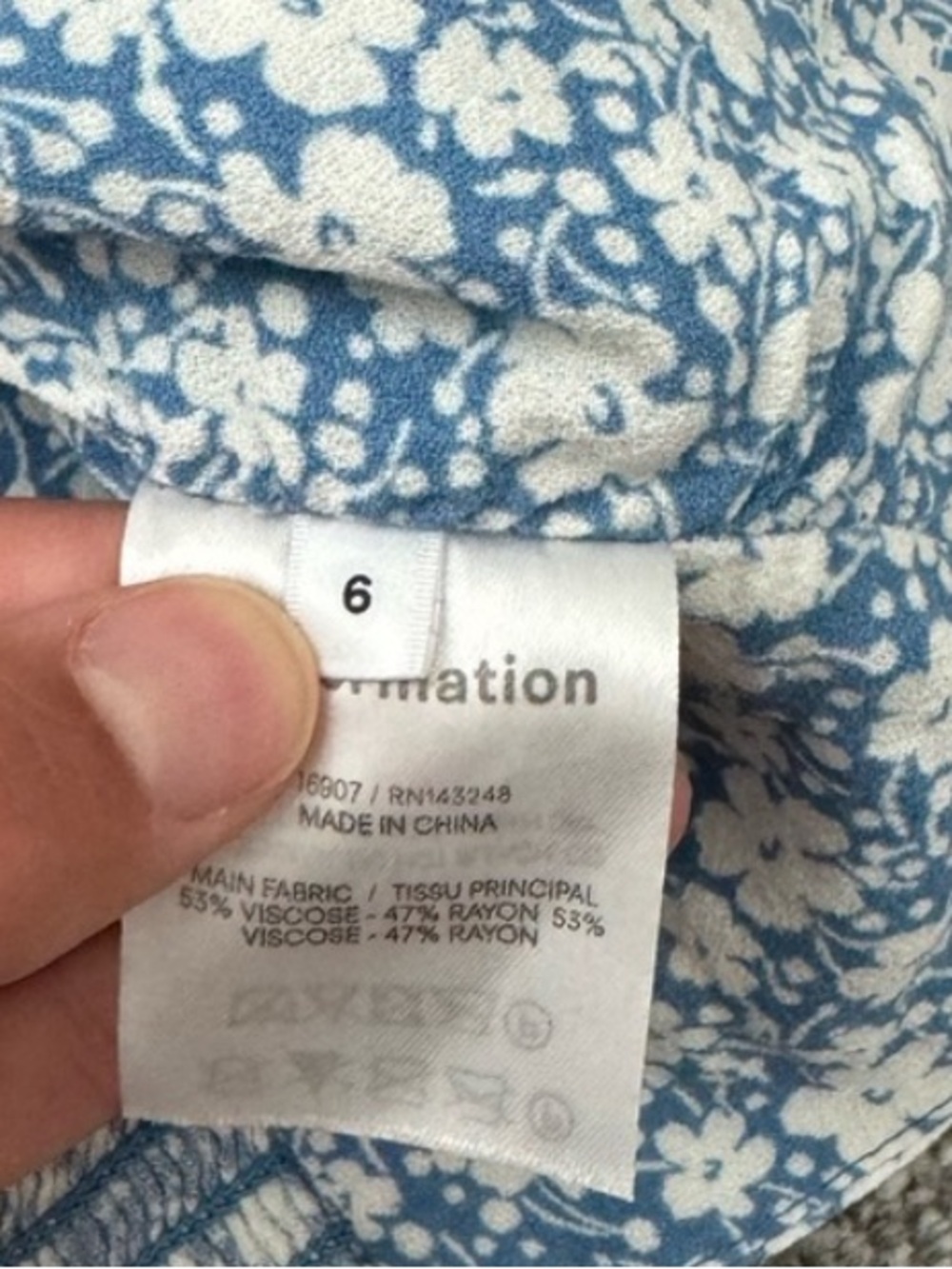 Reformation Lupe Floral Print Tank - Picture 4 of 7